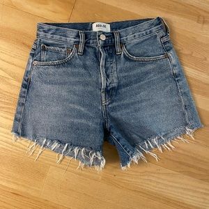 Agolde Parker Shorts 24 Skywave